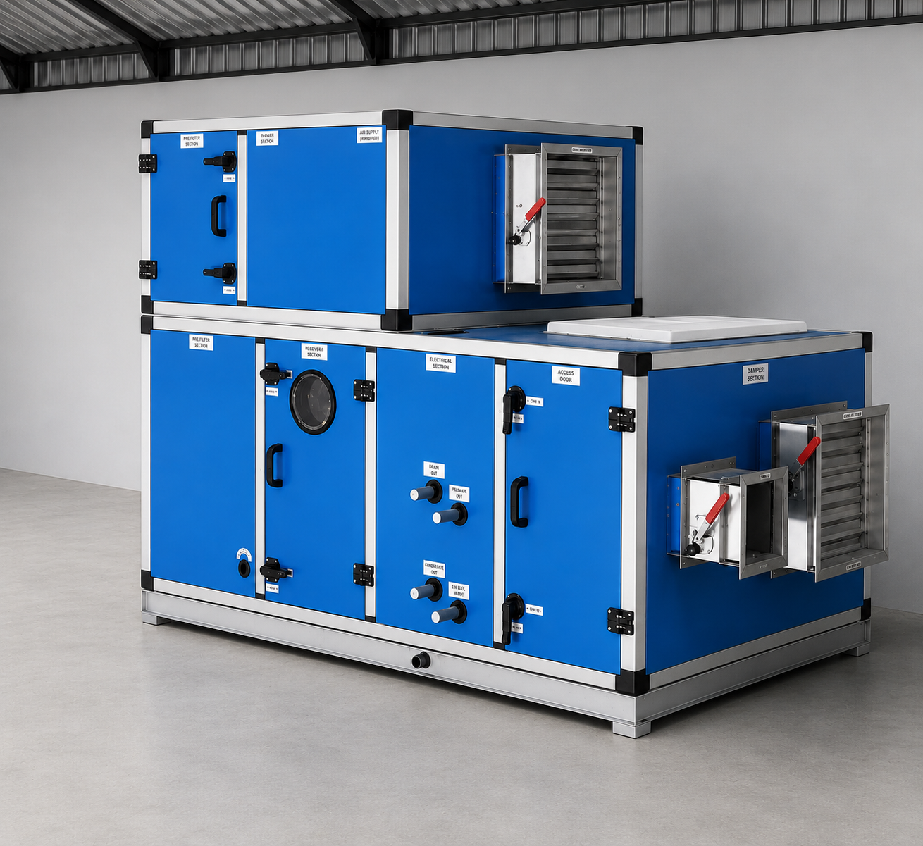 DOUBLE SKIN AIR  HANDLING UNIT (AHU)